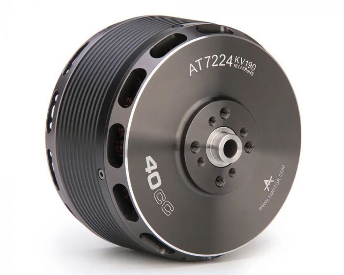 Двигун безколекторний електричний 4800W 10-12S 40CC (тяга 18 кг) AT7224 160KV T-Motor