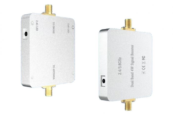 Підсилювач сигналу 2.4G + 5.8GHz ACASOM 1 вхід - 2 виходи 4W