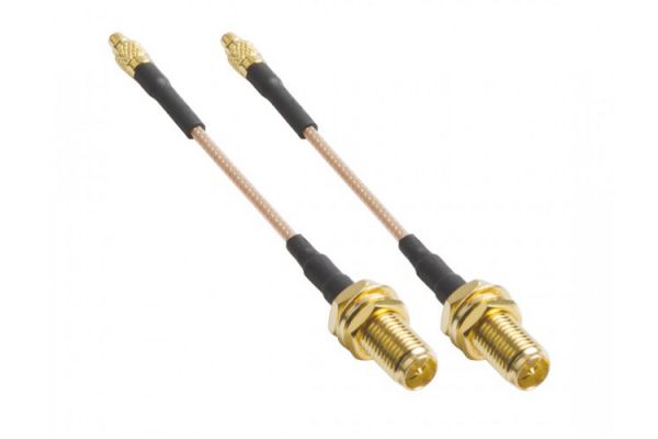 Антенний кабель AKK MMCX - RP-SMA Female 8 см