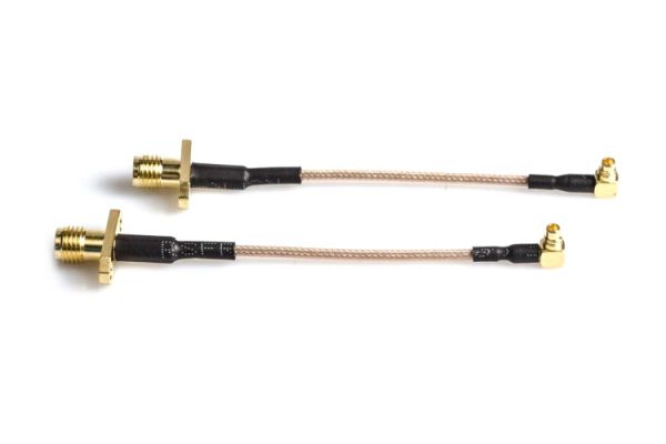 Антенний кабель AKK MMCX - SMA Female 8 см кутовий