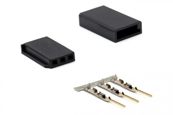 Конектори AMASS для сервоприводів Futaba Female позолочені 10 шт.