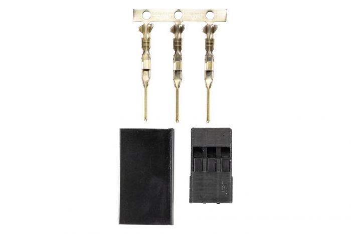 Конектори AMASS для сервоприводів JR Female позолочені 10 шт.