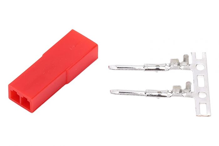 Конектори AMASS JST 2PIN Female з контактами 2 шт