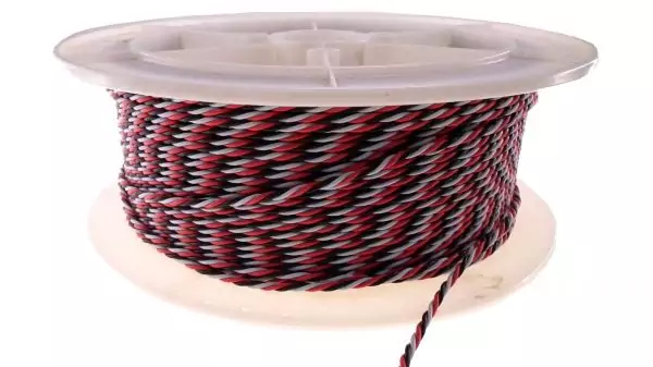 Сервопровід QJ 22 AWG скручений (Futaba), 1 метр