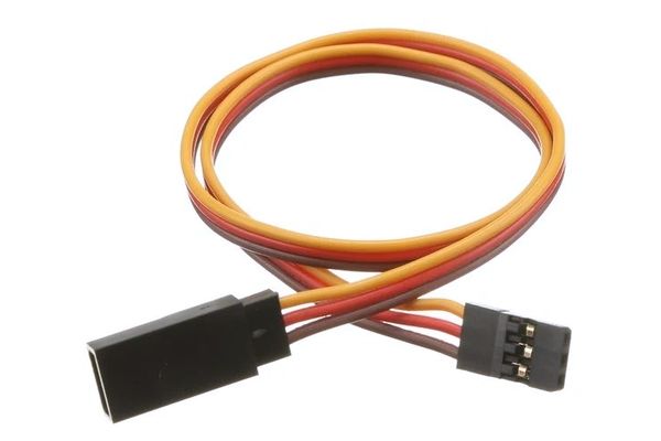 Подовжувач 22AWG для сервоприводів JR (45 см) Подовжувач 22AWG для сервоприводів JR (45 см)
