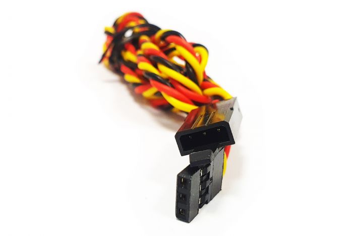 Подовжувач 22AWG для сервоприводів JR скручений (90 см)