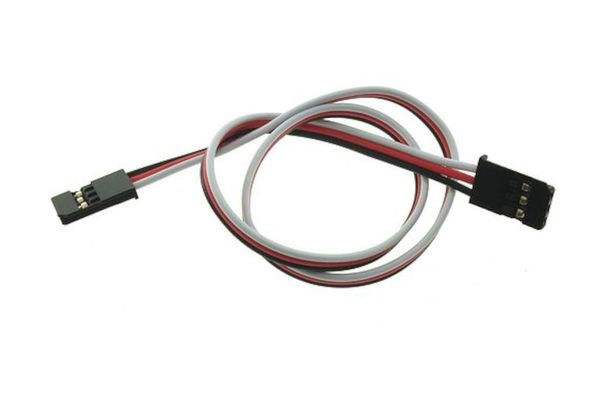 50 шт - Сервокабель Futaba 22AWG Male - Male (50 см)