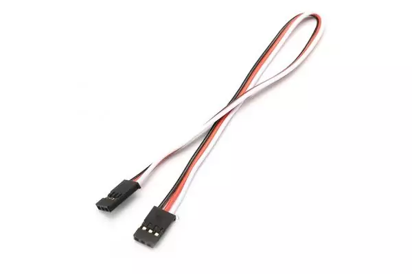 50 шт - Сервокабель Futaba 22AWG Male - Male (15 см)