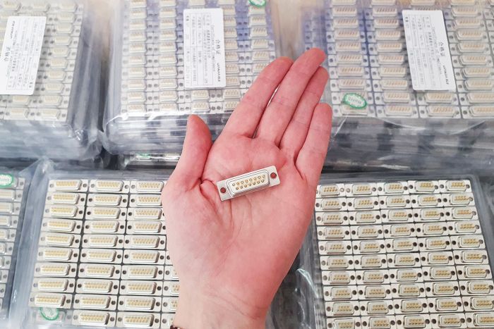 Конектор DB15 2u Gold RS232 COM-порт Male