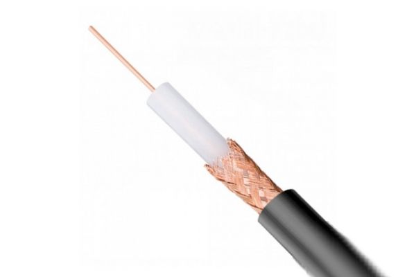 Кабель антенний QJ RG58 чорний (1 метр)