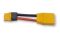 Кабель QJ XT60H Female - XT90H Male 12AWG 12см