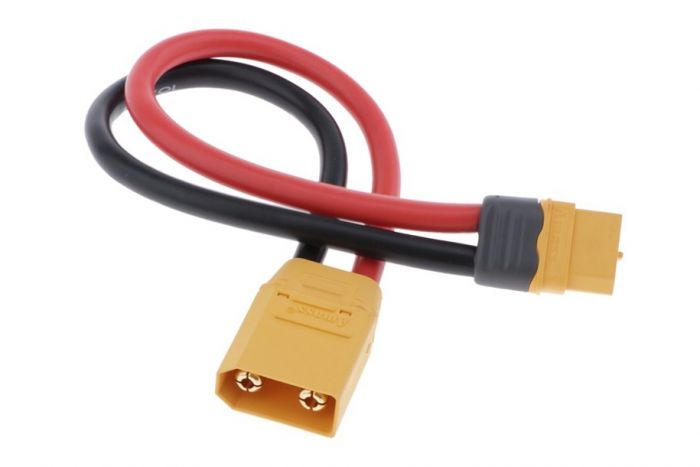Кабель QJ XT60H Female - XT90H Male 12AWG 12см