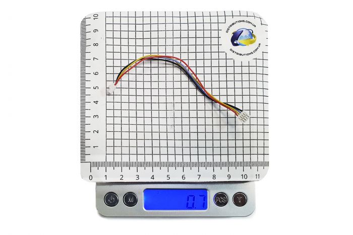 Кабель силіконовий Micro JST-GH F 4 pin - Micro JST-GH F 4 pin (105 мм)