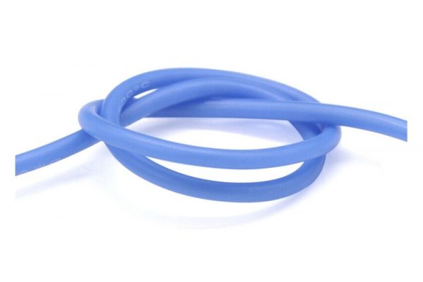 Провід силіконовий QJ 26 AWG (синий), 1 метр