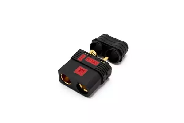 50 шт - Конектор QS8-S Female безіскровий (чорний)