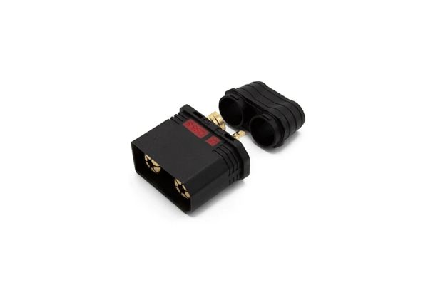 50 шт - Конектор QS8-S Male (чорний)