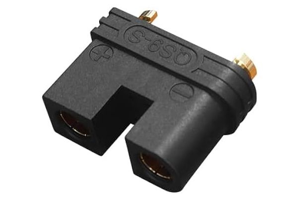 50 шт - Конектор QS9-S Female безіскровий (чорний)