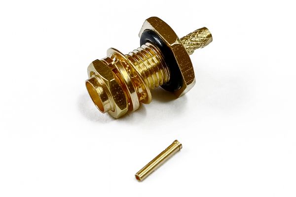 50 шт - Рознімання для радіообладнання (SMA F на кабель RG178/RG316)