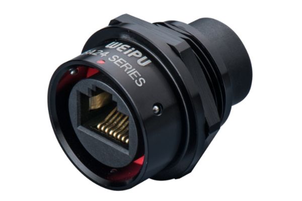 50 шт - Конектори WEIPU SA2413/SRJ45B LAN IP67