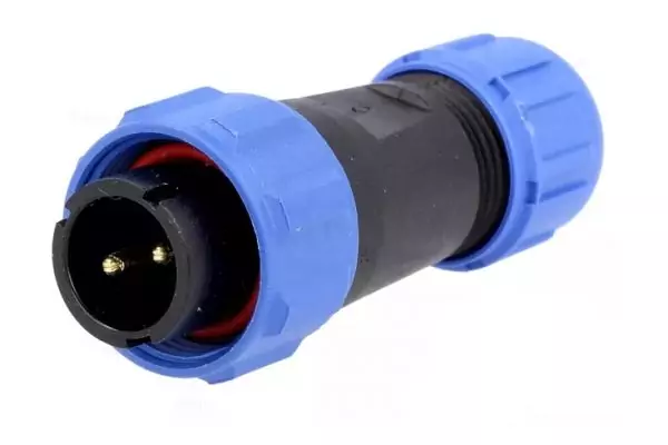 50 шт - Конектори WEIPU SP1310/P2 2pin тато IP68