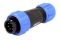 50 шт - Конектори WEIPU SP1310/P6 6pin тато IP68