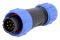 50 шт - Конектори WEIPU SP1310/P9 9pin тато IP68