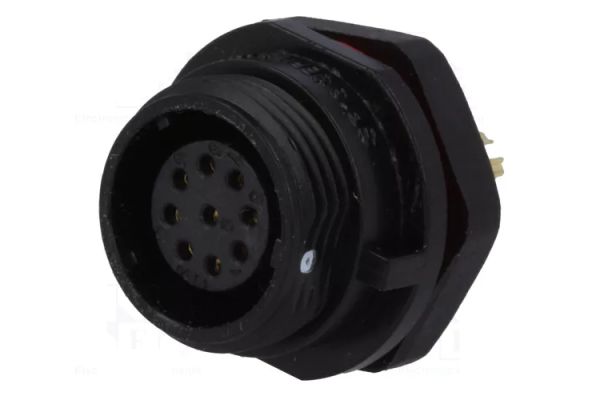 Конектор WEIPU SP1312/S9 9pin мама IP68