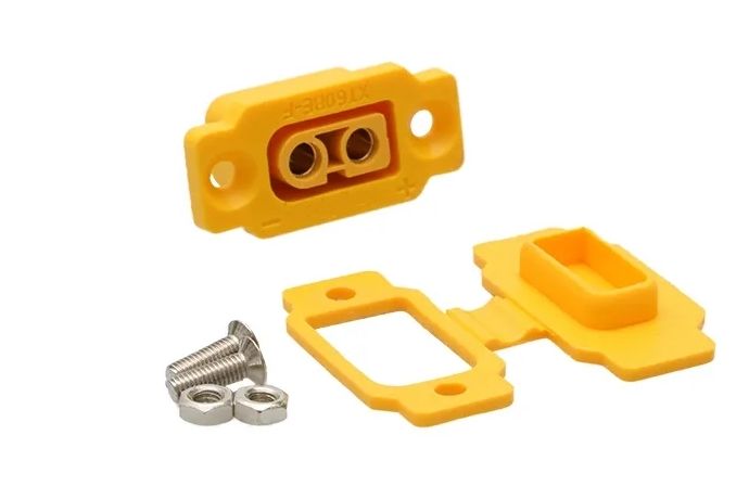 Конектор AMASS XT60E Female з кришечкою та гвинтами