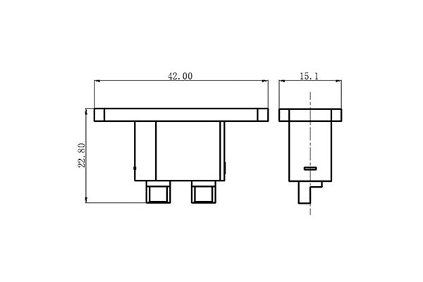 Конектори силові AMASS XT90E Male 2шт