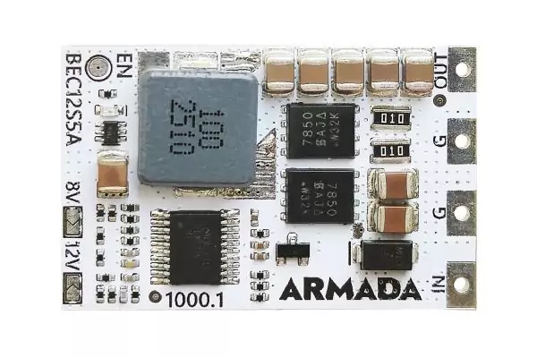 Регулятор живлення ARMADA UBEC 12S 6-55V - 5V/8V/12V 5A