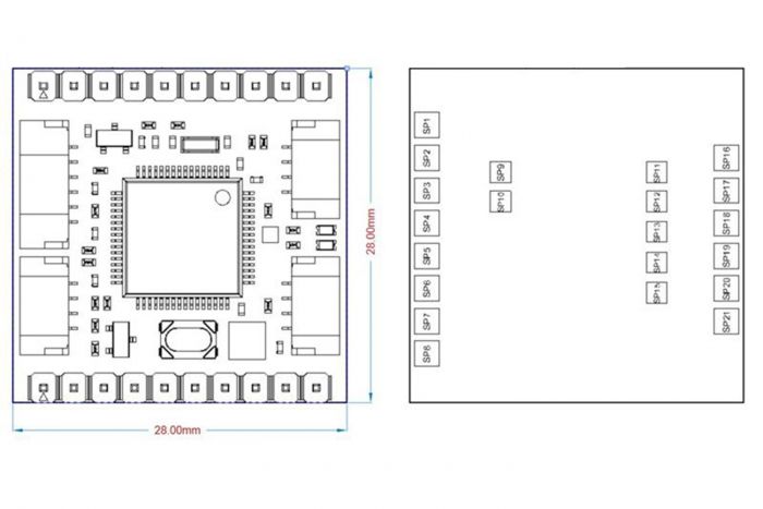 Хаб CAN-шини для дронів ARMADA CAN HUB L431 V1 