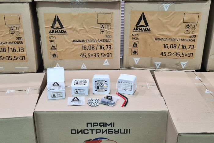 Польотний стек для FPV квадрокоптера ARMADA F405 V1 65A AM32 3 -6S (комплект контролер та регулятор)