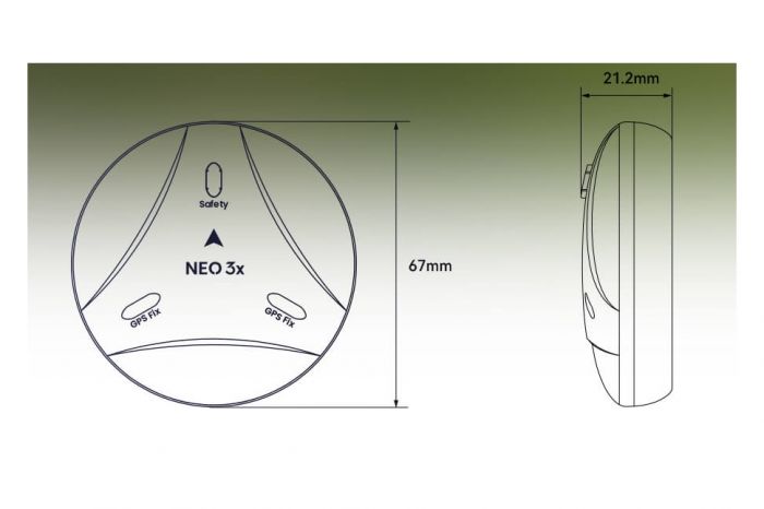 Модуль GPS CUAV NEO 3x