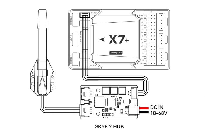 Датчик повітряної швидкості CUAV SKYE2