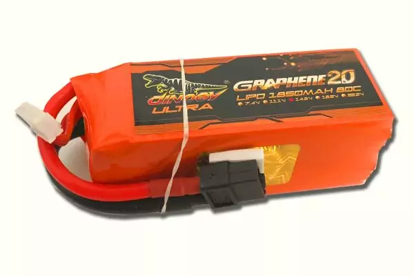 Акумулятор для квадрокоптера Dinogy ULTRA G2.0 Li-Pol 1850 мАг 14.8 В 96x34,5x34,5 мм XT60 80C