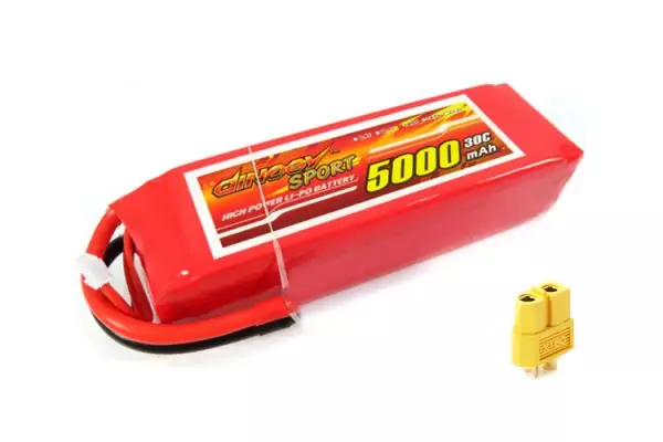 Акумулятор для радіокерованої моделі Dinogy Li-Pol 5000 мАг 14.8 В 4S 30C XT60