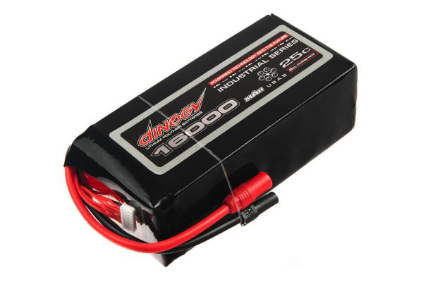 Акумулятор для квадрокоптера Dinogy Li-Pol 16000 мАг 22.2 В 63x85x180 мм AS150+XT150 25C