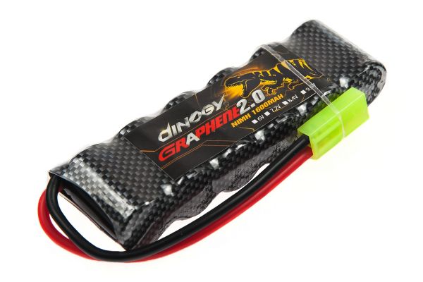 Акумулятор для радіокерованої моделі Dinogy Ni-MH 1600 мАг 7.2 В 17x32x100 мм Mini Tamiya 3C