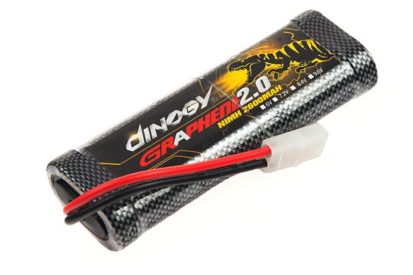 Акумулятор для радіокерованої машинки Dinogy Ni-MH 2600 мАг 7.2 В 25x46x130 мм Tamiya 3C