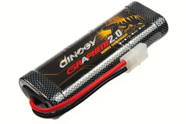 Акумулятор для радіокерованої моделі Dinogy Ni-MH 5000 мАг 7.2 В 25x46x133 мм Tamiya 3C