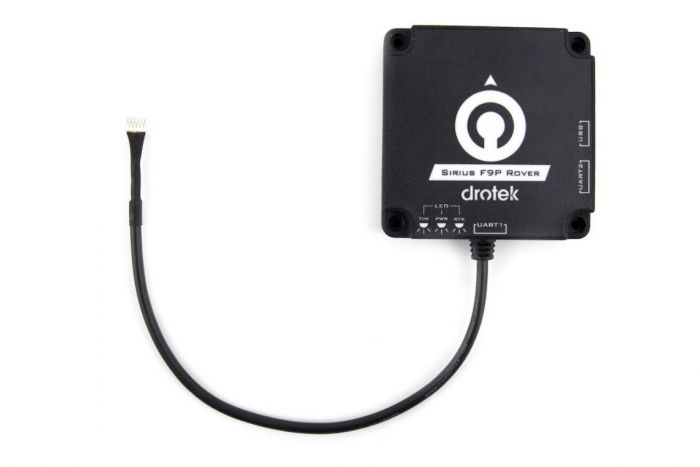 Модуль GPS Drotek SIRIUS RTK GNSS ROVER F9P + RM3100