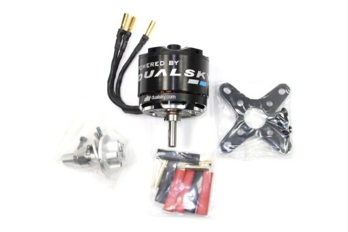 Мотор Dualsky XM5050EA-12 V3 KV610 1400W для літаків