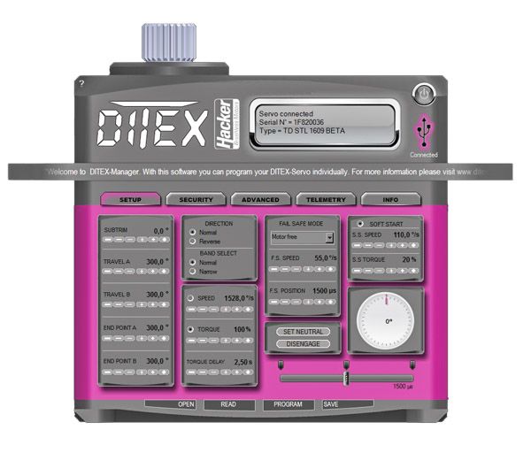 Сервопривід Hacker DITEX TD 2612S