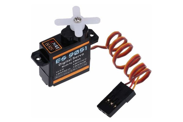 Сервопривід Emax ES9051 4.3г 0.8кг/0.09сек цифровий