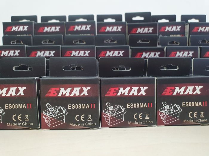 Сервопривід мікро 12г Emax ES08MA II 2.0кг/0.10сек 23T