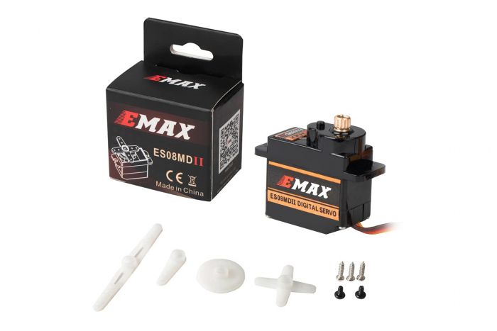 Сервопривід мікро 13г Emax ES08MD II 2.0кг/0.10сек цифровий