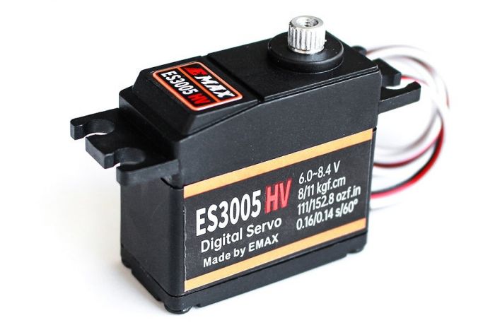 Сервопривід стандарт 43г Emax ES3005HV 11кг/0.11сек/8.4В 23T цифровий