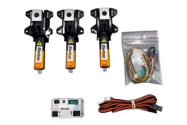Шасі комплект Electron Retracts ER-50 NG Set B (ControlBox) для Krill Ares XL