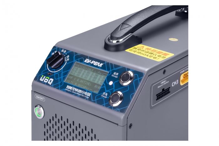 Зарядний пристрій кватро EV-PEAK U6Q 60А 3000Вт 6-14S з Б/Ж