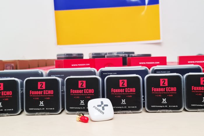 Антена 5,8 ГГц Foxeer Echo 2 RHCP SMA (білий)